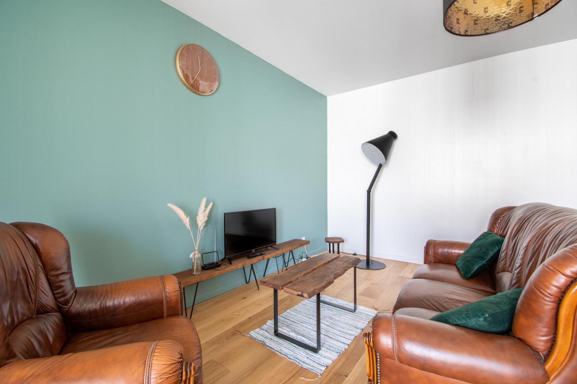 Cosy T2 De 50 M² Centre-Ville Avec Garage & Balcon Nantes Exterior foto